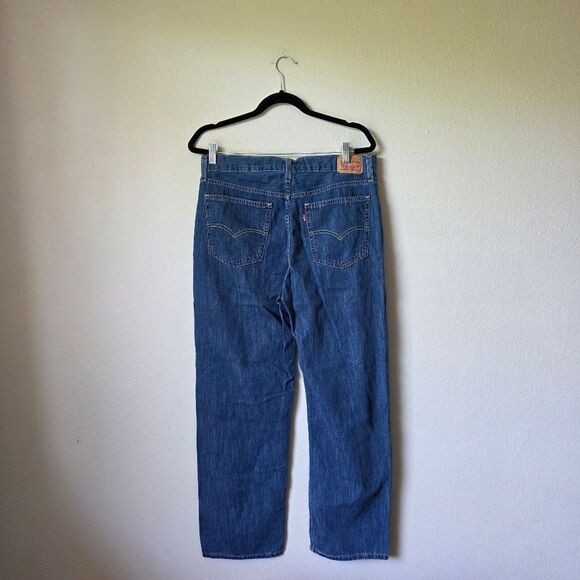 Levis Low Pro Straight Medium Wash Jeans Size 32 - Picture 3 of 6